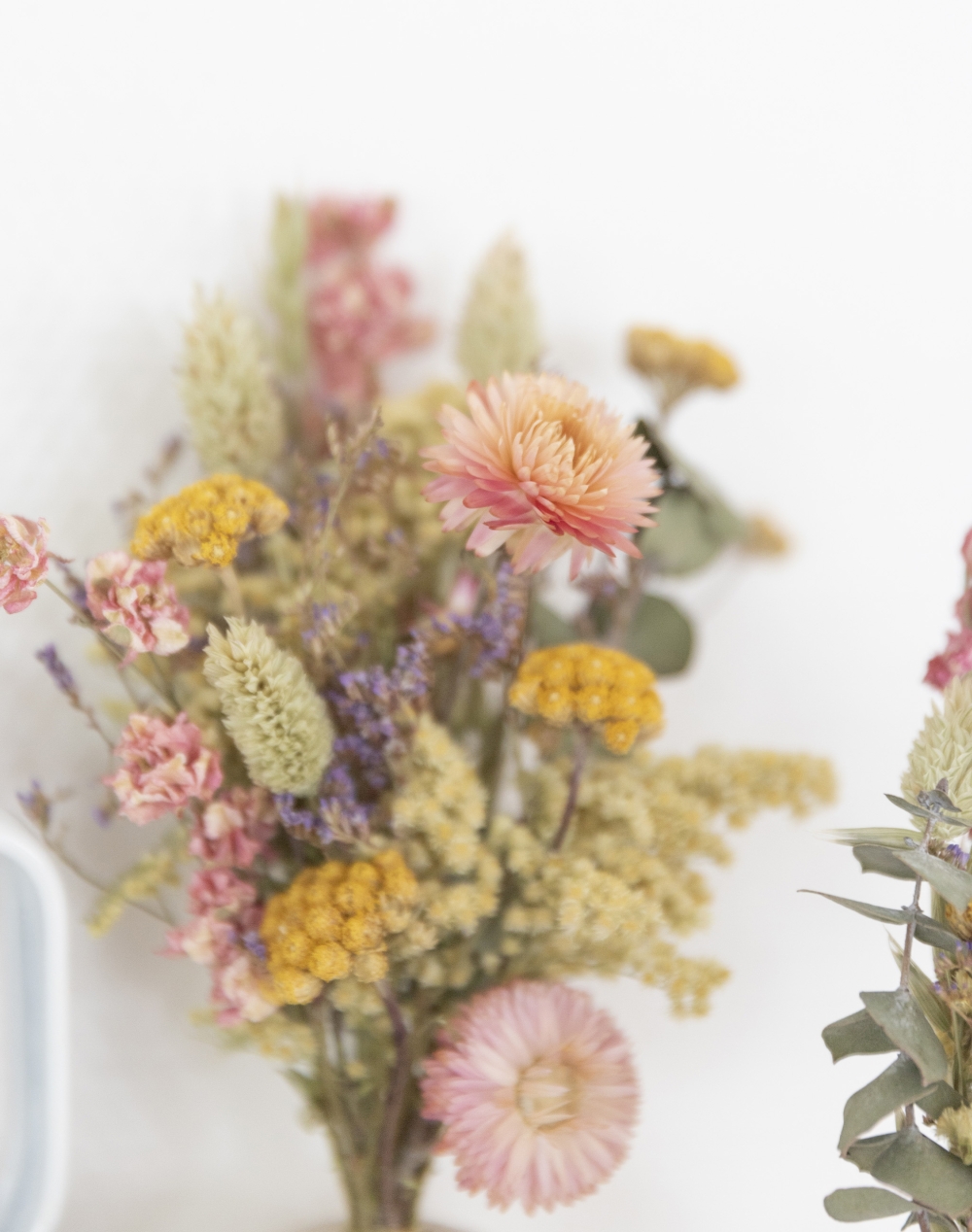 Trio de soliflores - Rose et Jaune