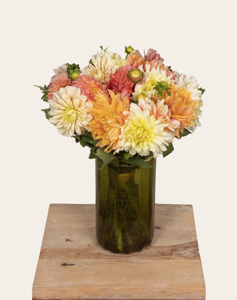 Botte surprise de Dahlias - Couleurs Automnales