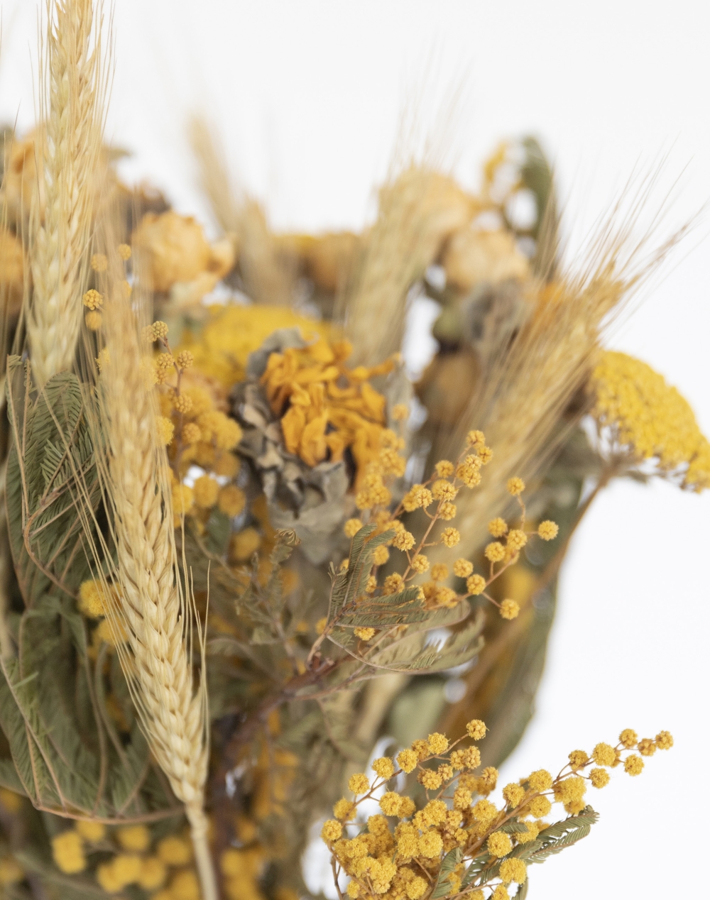 Féerie jaune - Bouquet de fleurs séchées