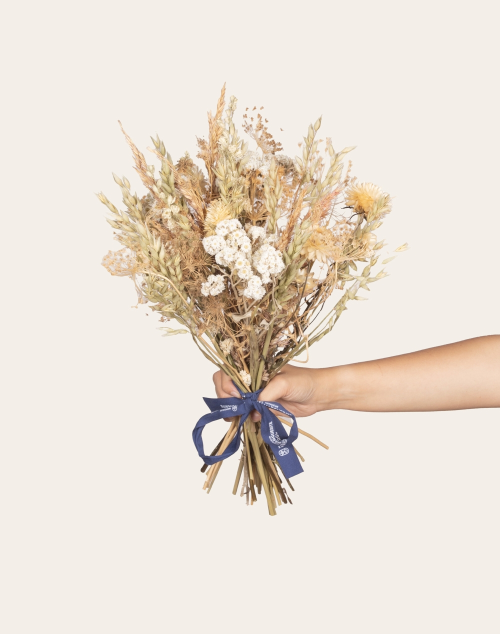 Féerie blanc - Bouquet de fleurs séchées