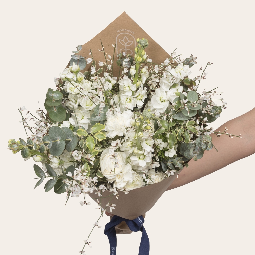 Bouquet de saison - Blanc