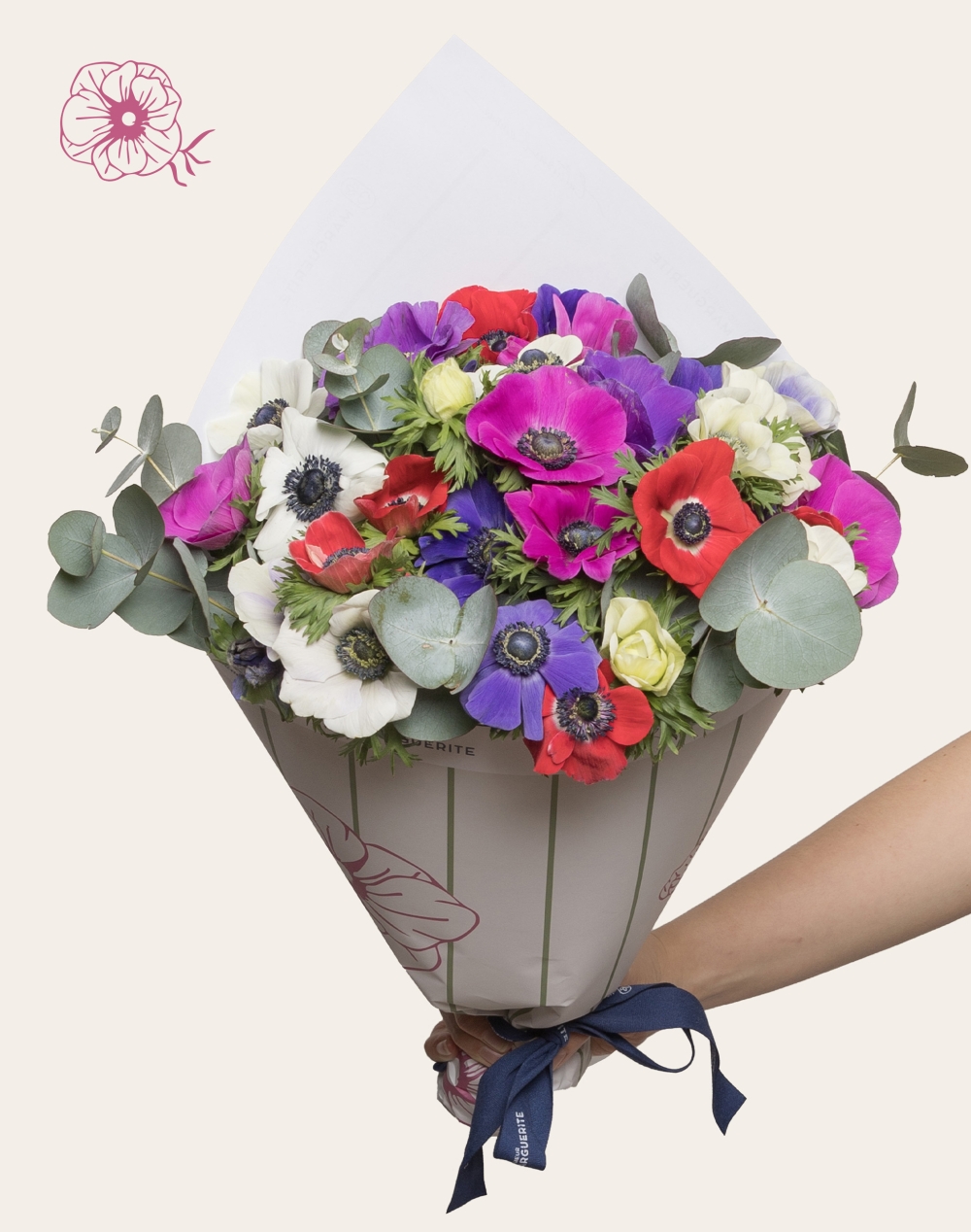 Bouquet surprise d'Anémones