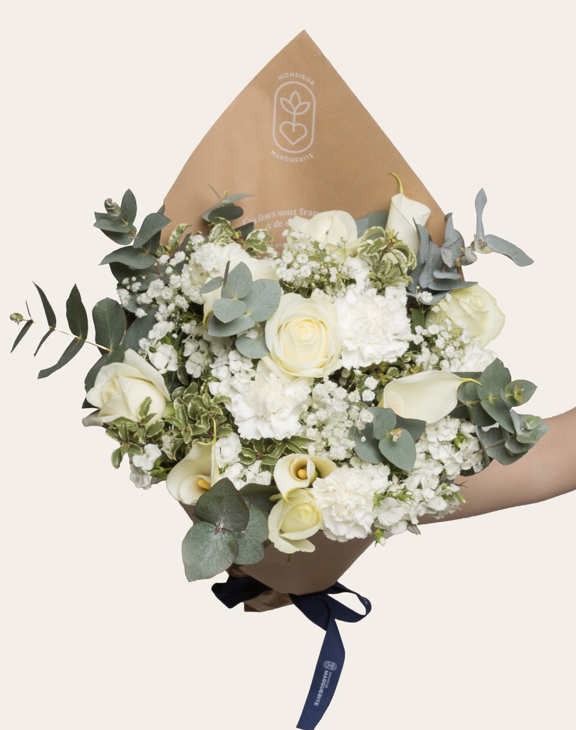 Bouquet de saison - Blanc