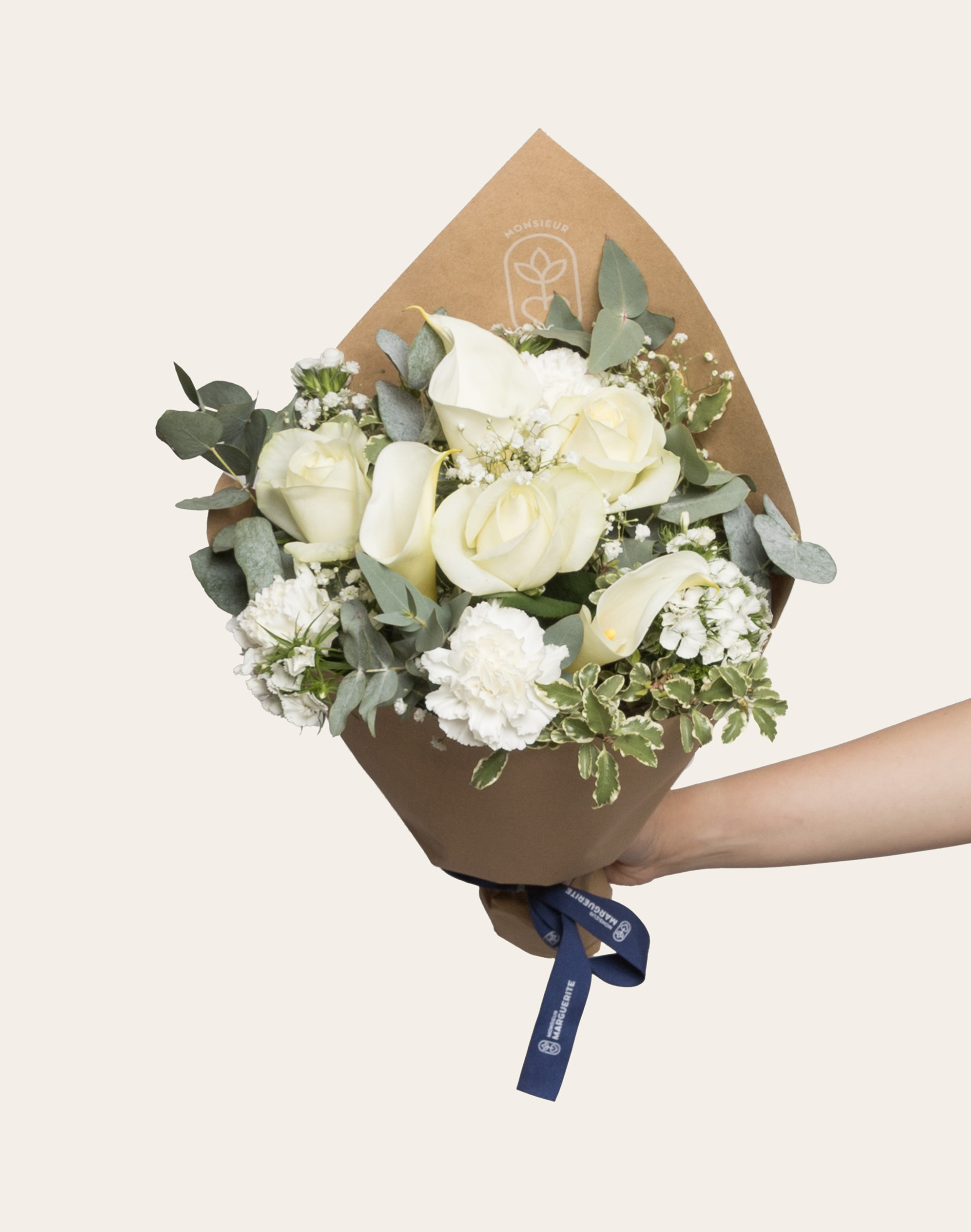 Bouquet de saison - Blanc