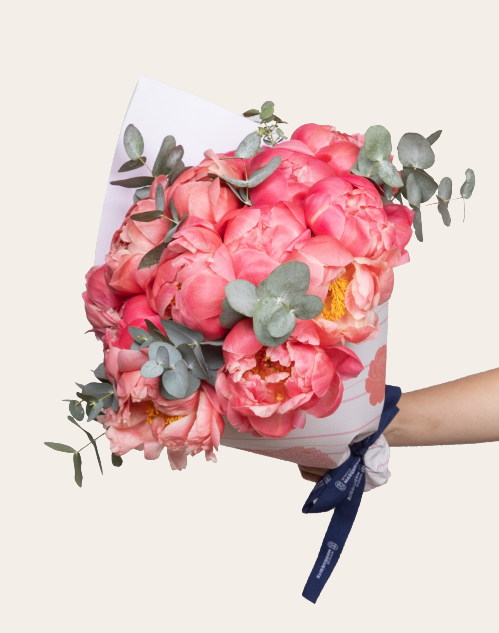 Bouquet de 15 Pivoines