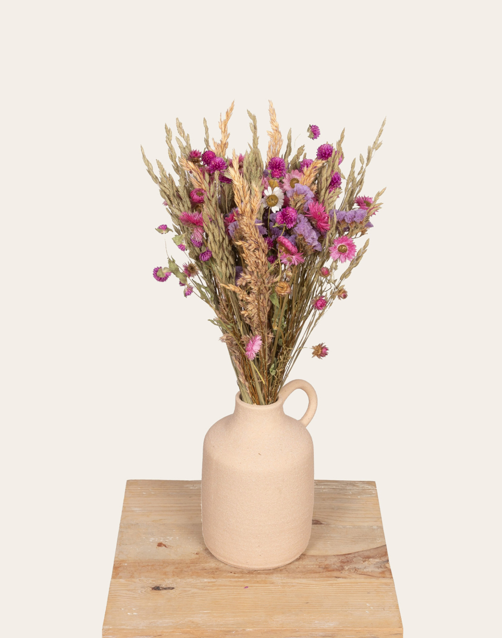 Féerie rose - Bouquet de fleurs séchées