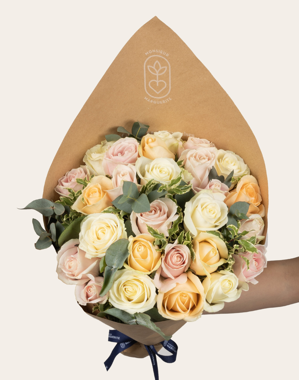 Bouquet de Roses - Multicolores