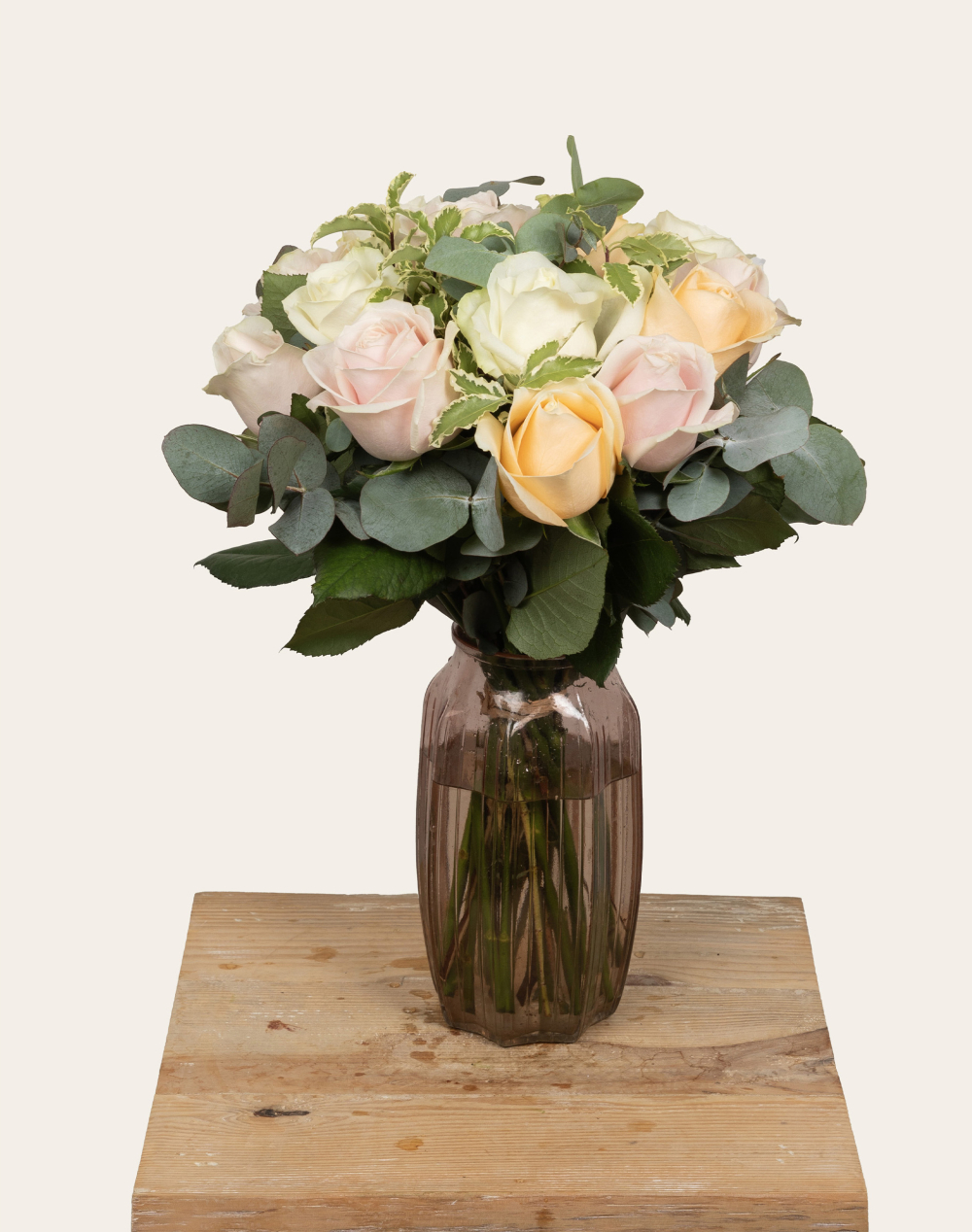 Pack Amour - Bouquet de Roses multicolores