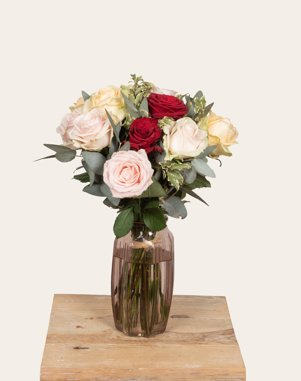 Bouquet de Roses - Multicolores