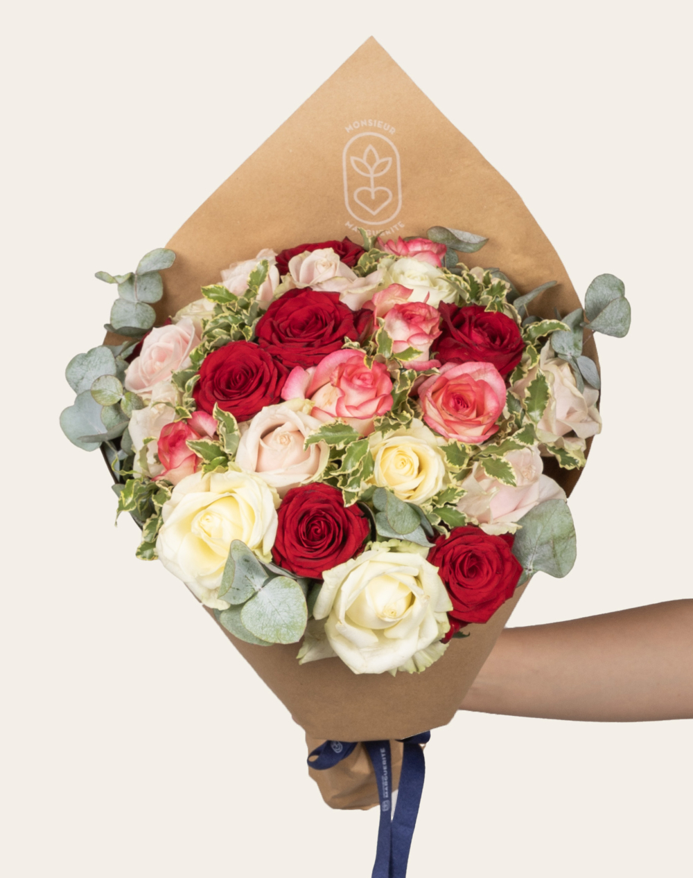 Bouquet de Roses - Multicolores