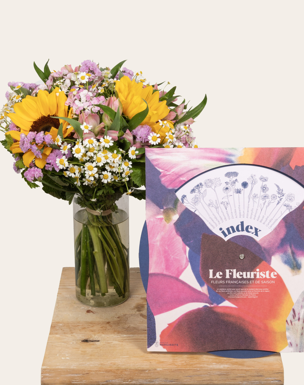 Duo bouquet de saison et Calendrier de saison