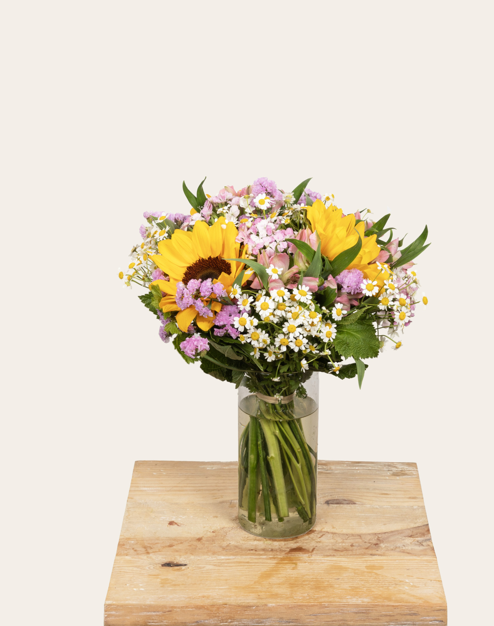 Pack Félicitations - Bouquet de fleurs de saison