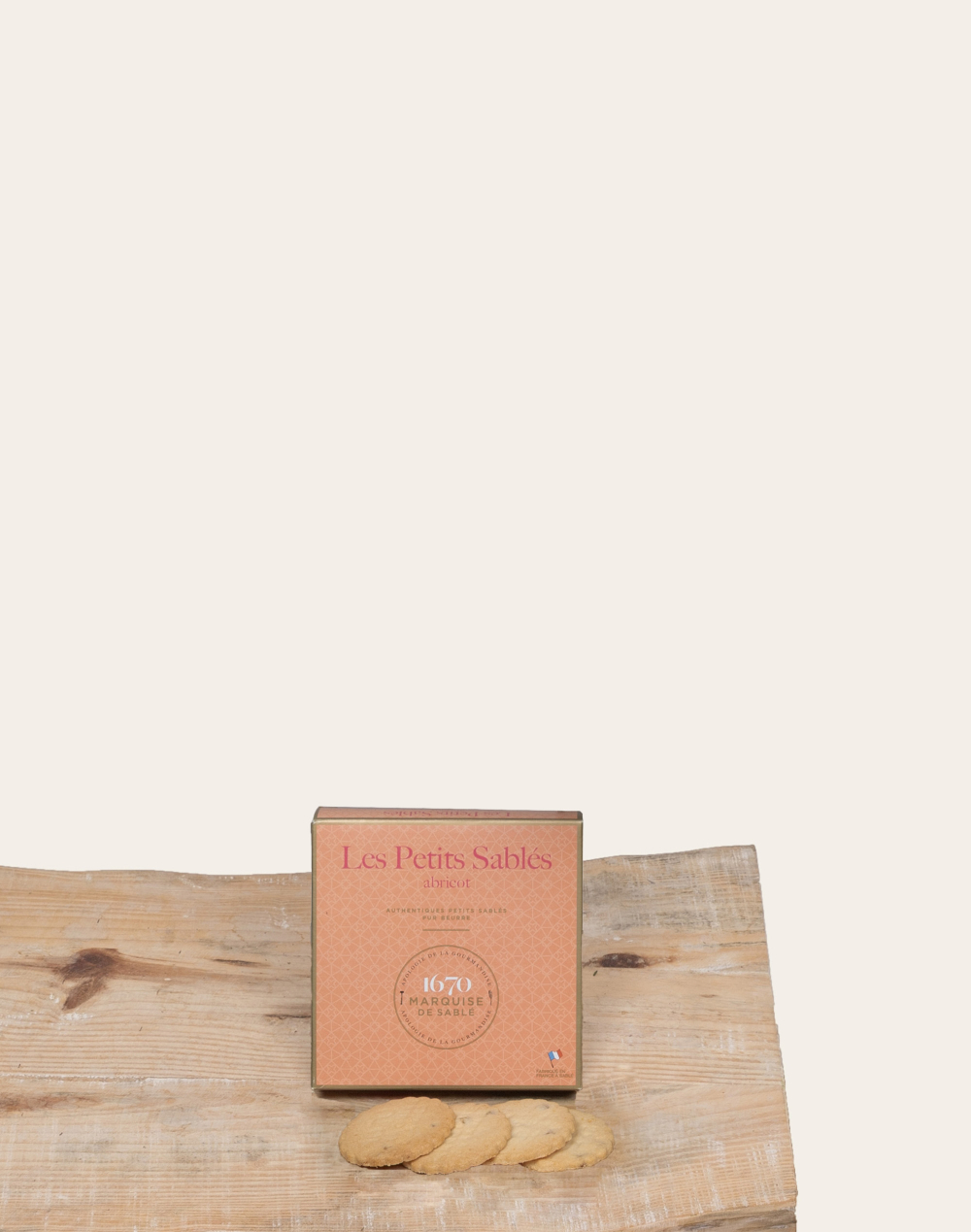 Pack Remerciements - Lisianthus et sablés aux pépites d'abricot