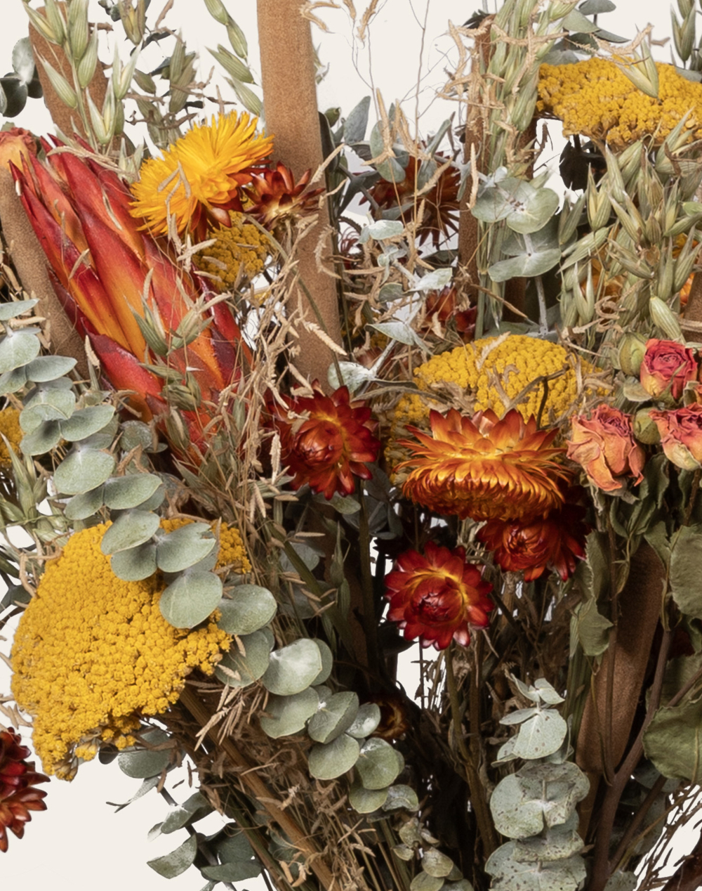 Soleil - Bouquet de fleurs séchées