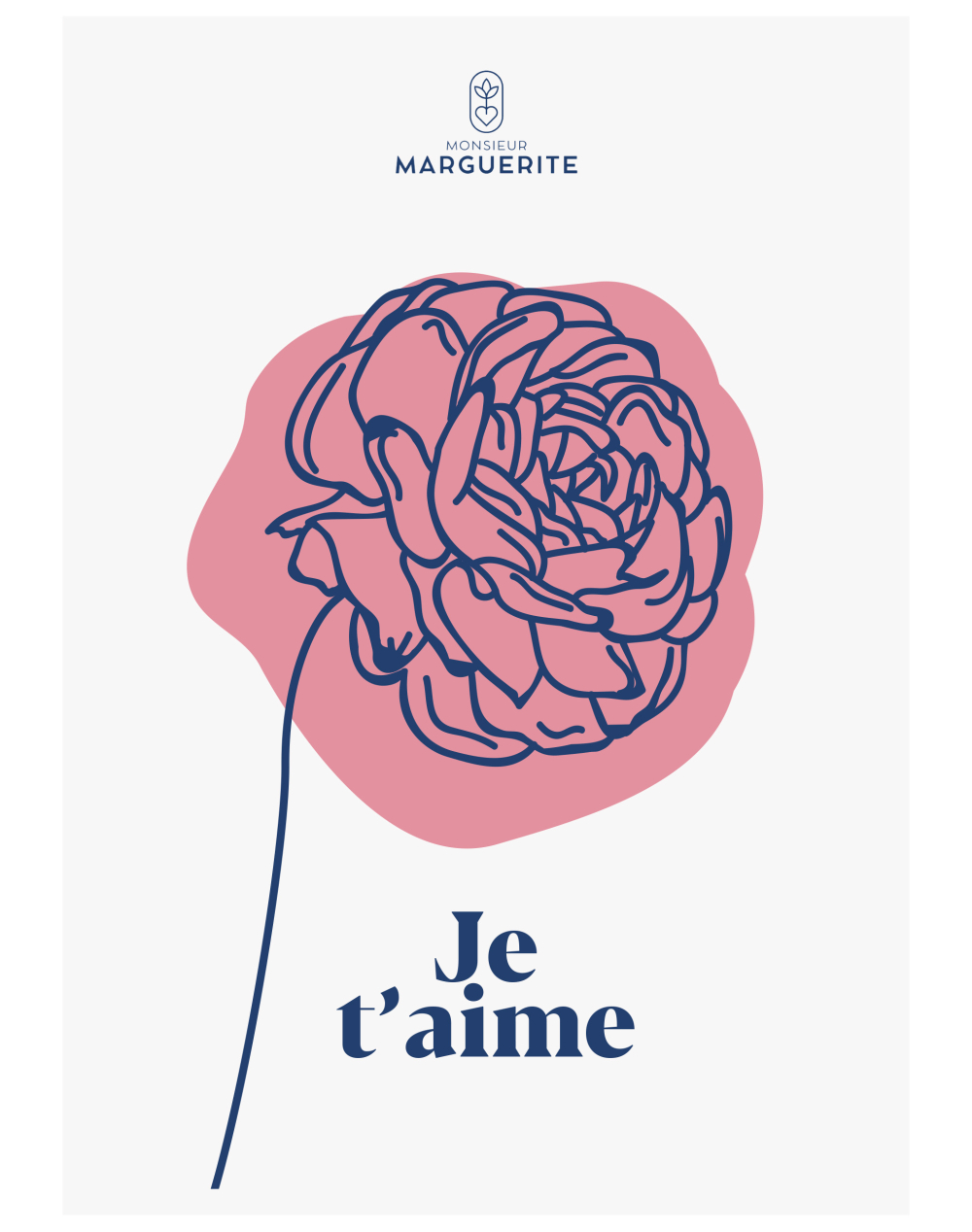 Carte - Je t'aime