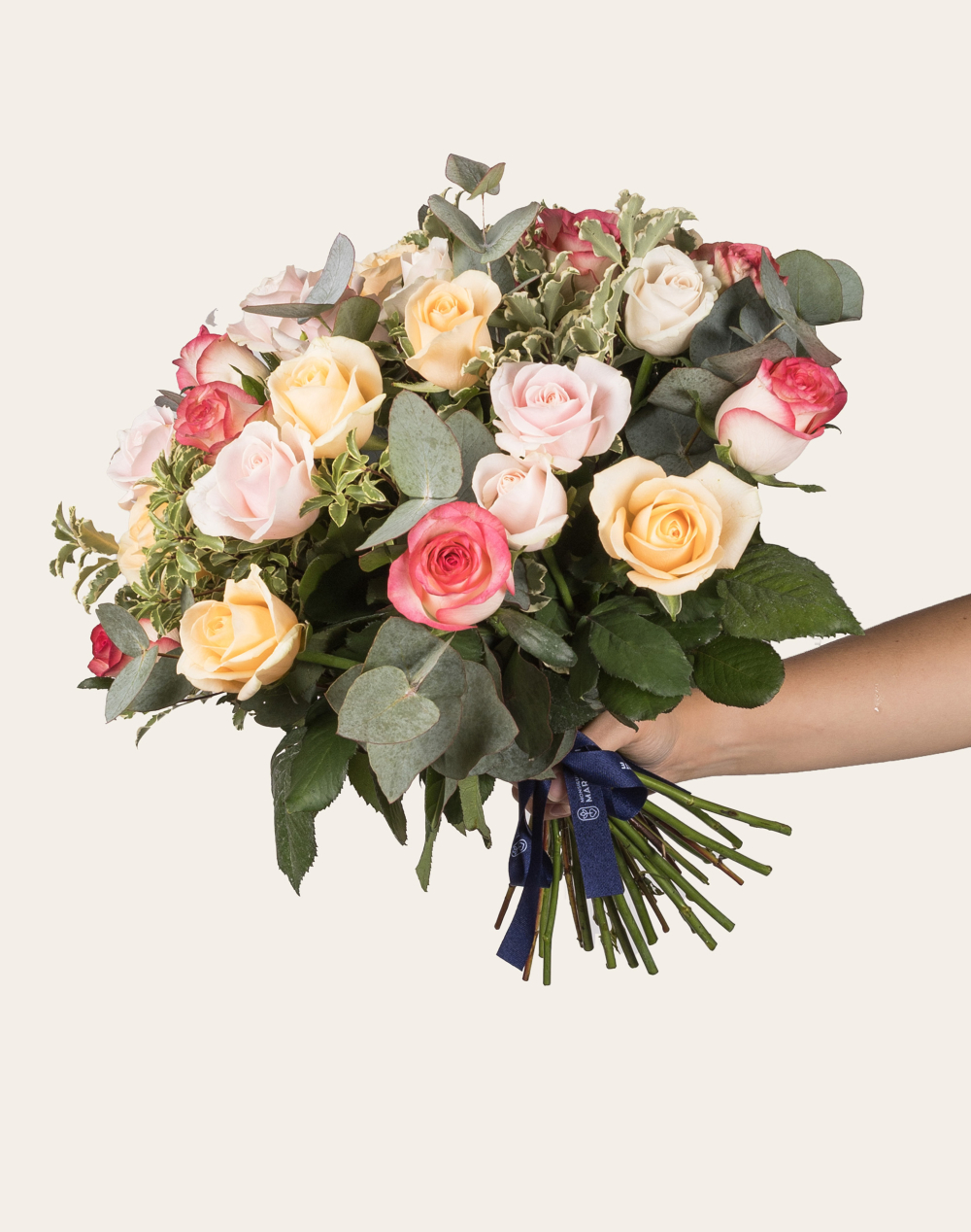 Bouquet de Roses - Multicolores