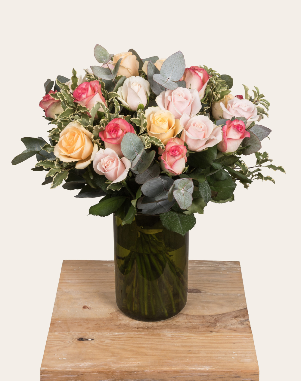 Bouquet de Roses - Multicolores