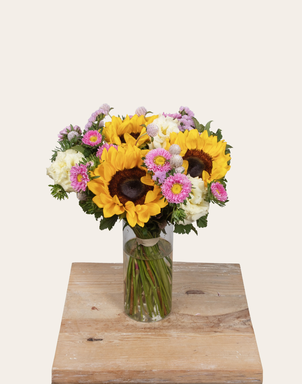 Pack Félicitations - Bouquet de fleurs de saison