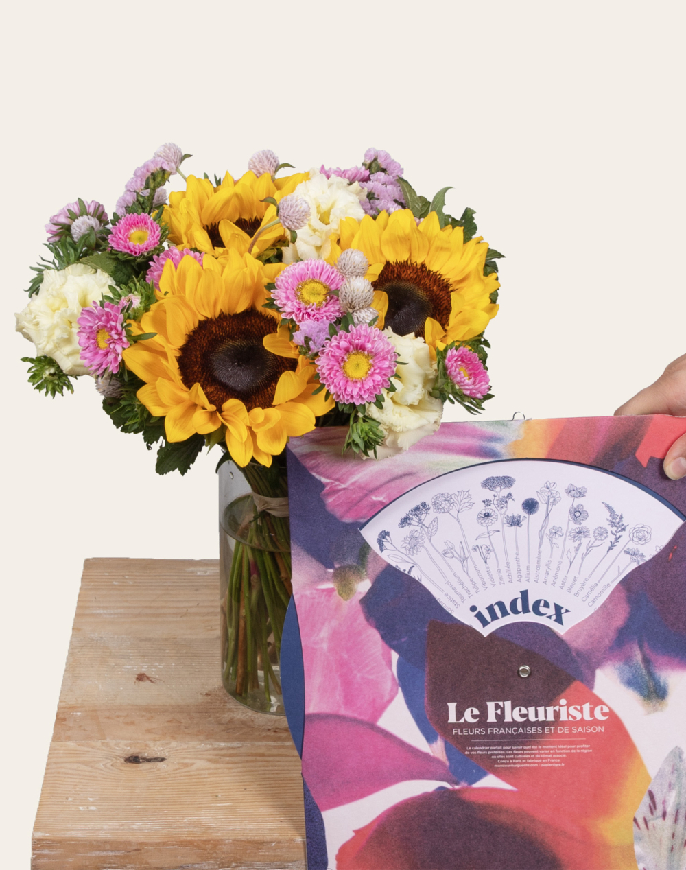 Duo bouquet de saison et Calendrier de saison