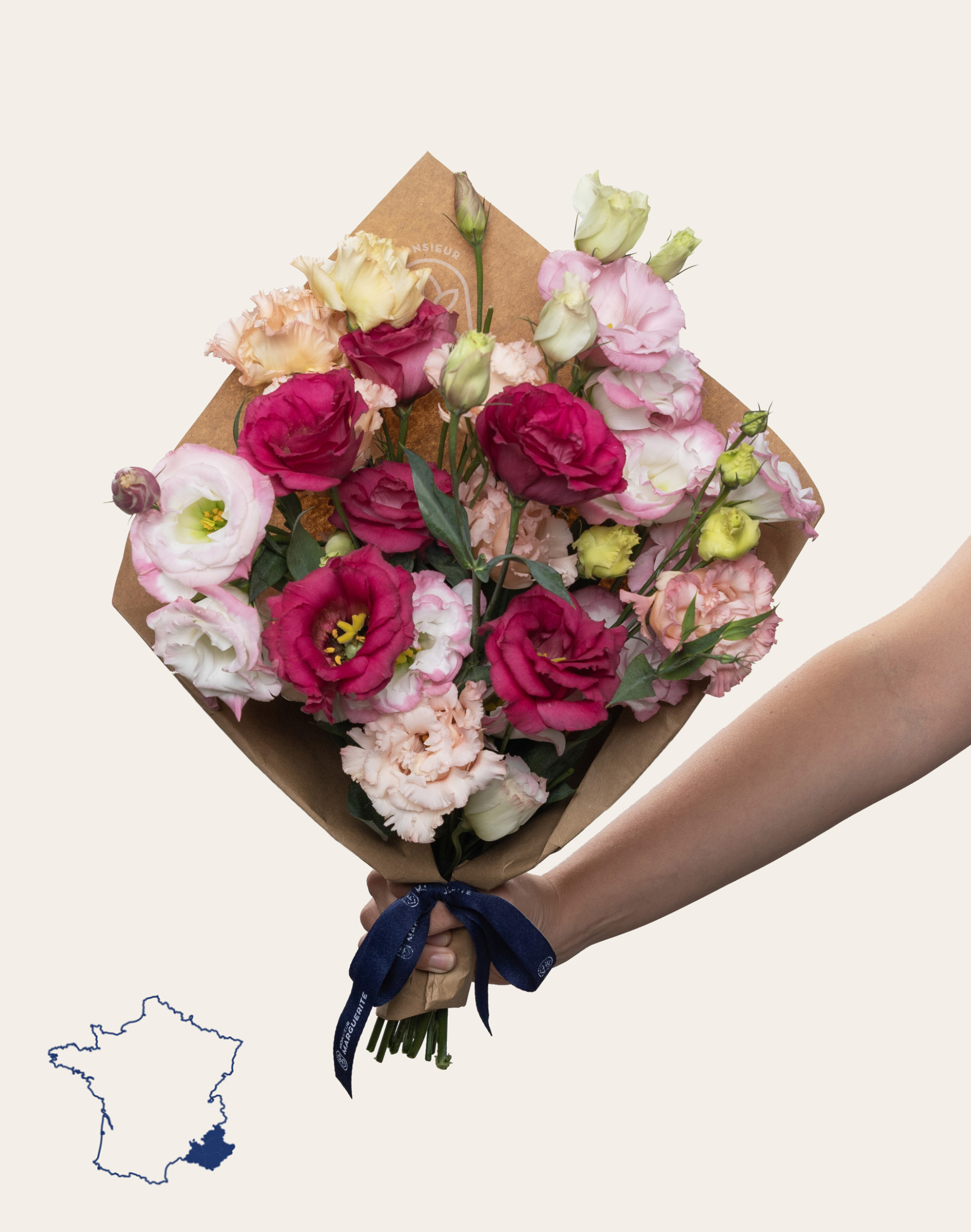 Botte surprise de Lisianthus