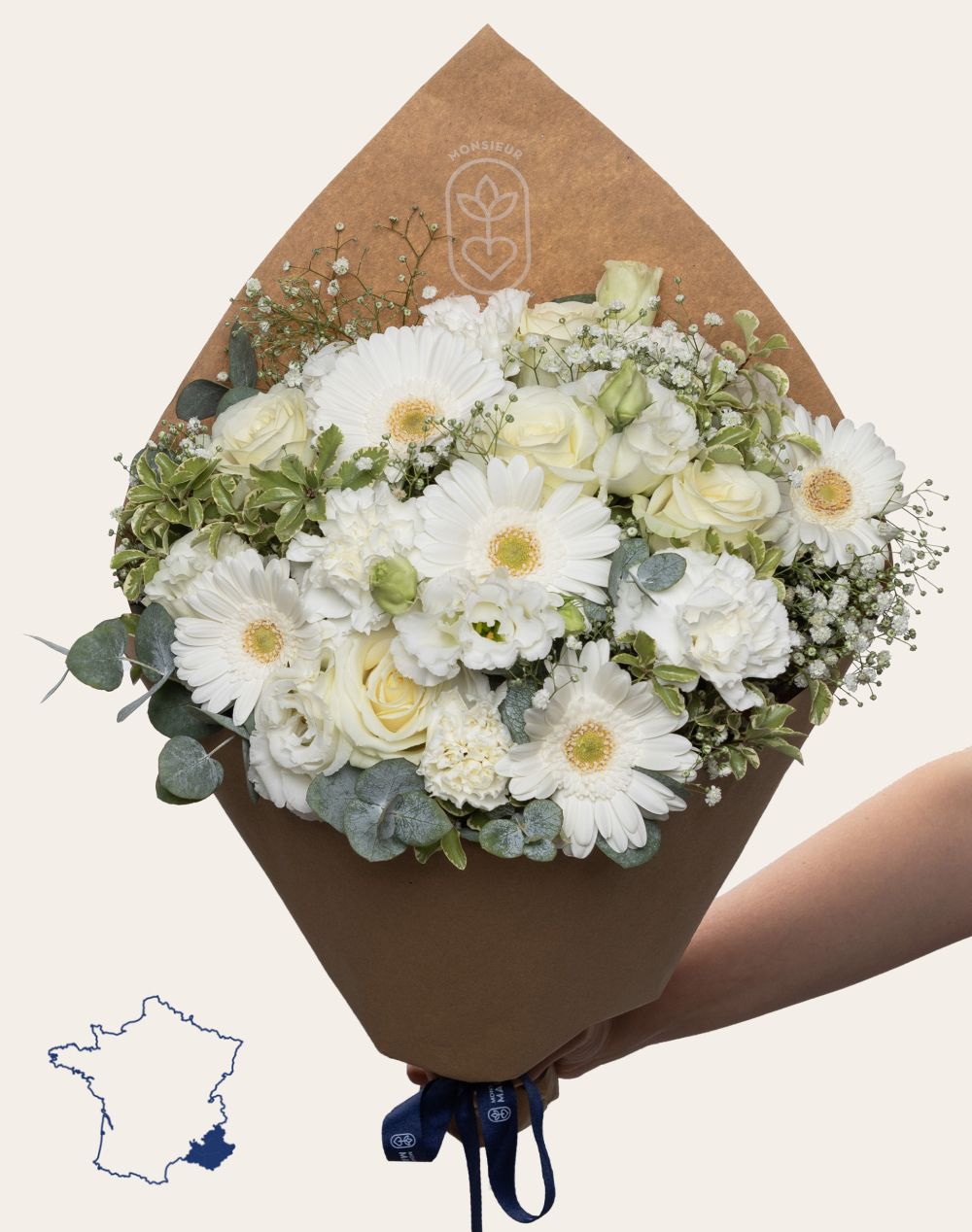 Bouquet de saison - Blanc
