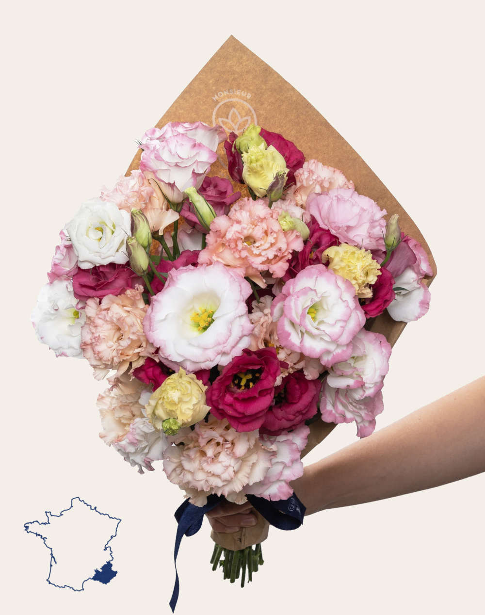 Botte surprise de Lisianthus