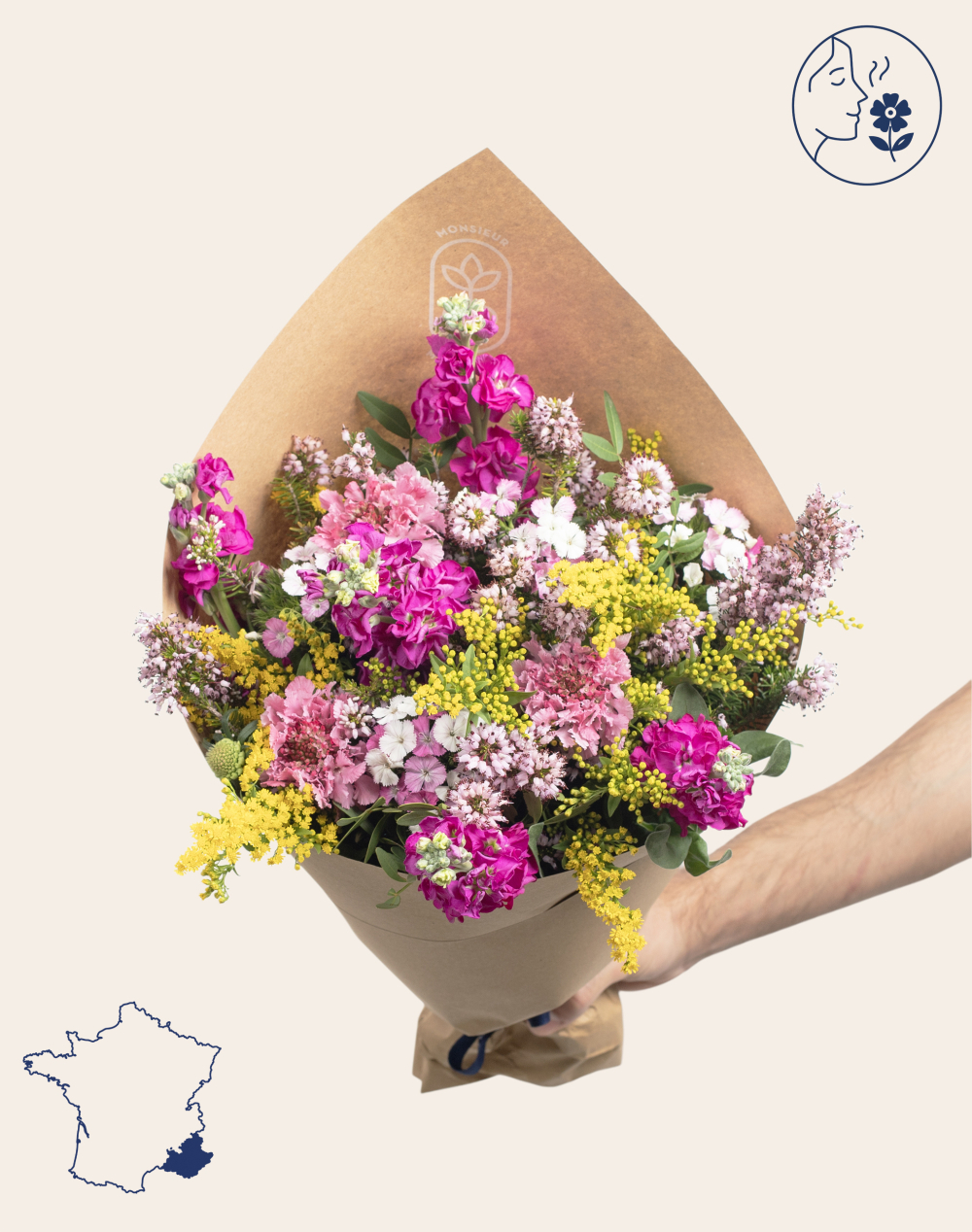 Bouquet de fleurs de saison