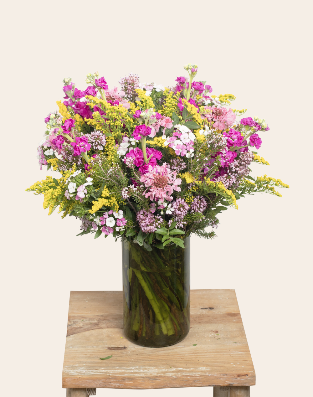 Duo Fleurs et Champagne Perrier-Jouët