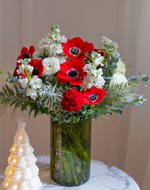 Bouquet de saison - Noël d'exception | Fleurs à domicile | Monsieur Marguerite