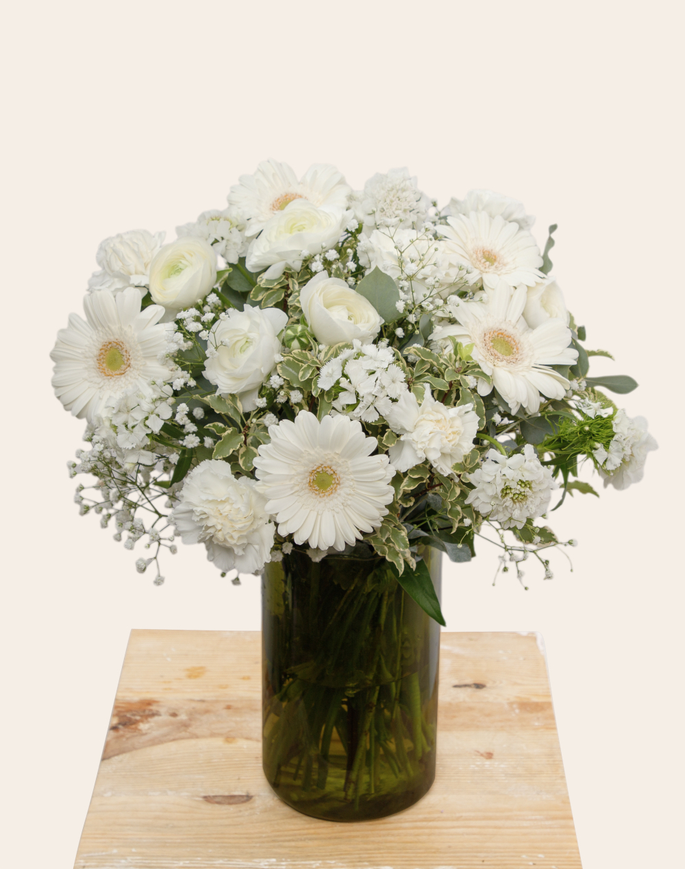 Bouquet de saison - Blanc