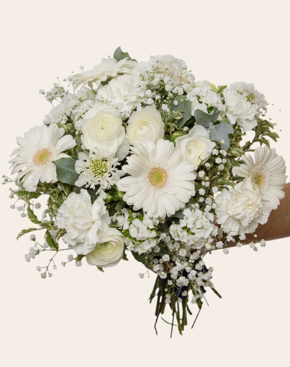Bouquet de saison - Blanc