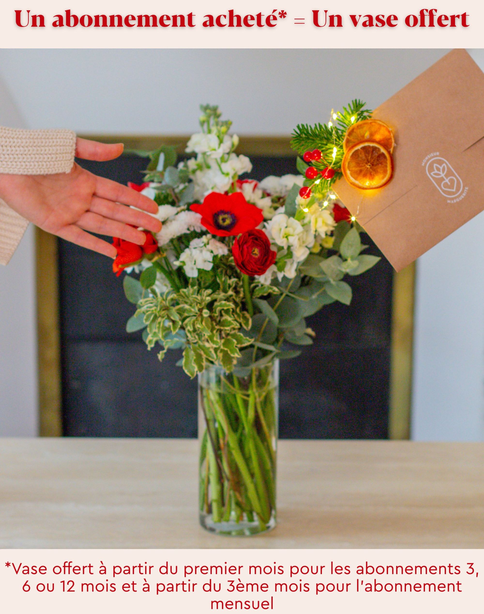 Abonnement de bouquets de fleurs de saison