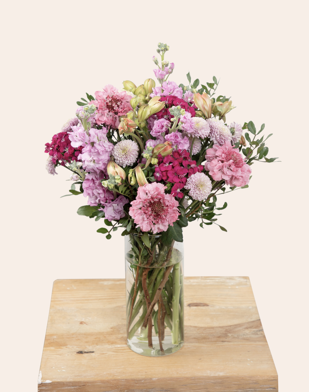 Pack Naissance - Bouquet de fleurs de saison