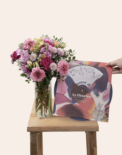 Duo bouquet de saison et Calendrier de saison | Fleurs à domicile | Monsieur Marguerite