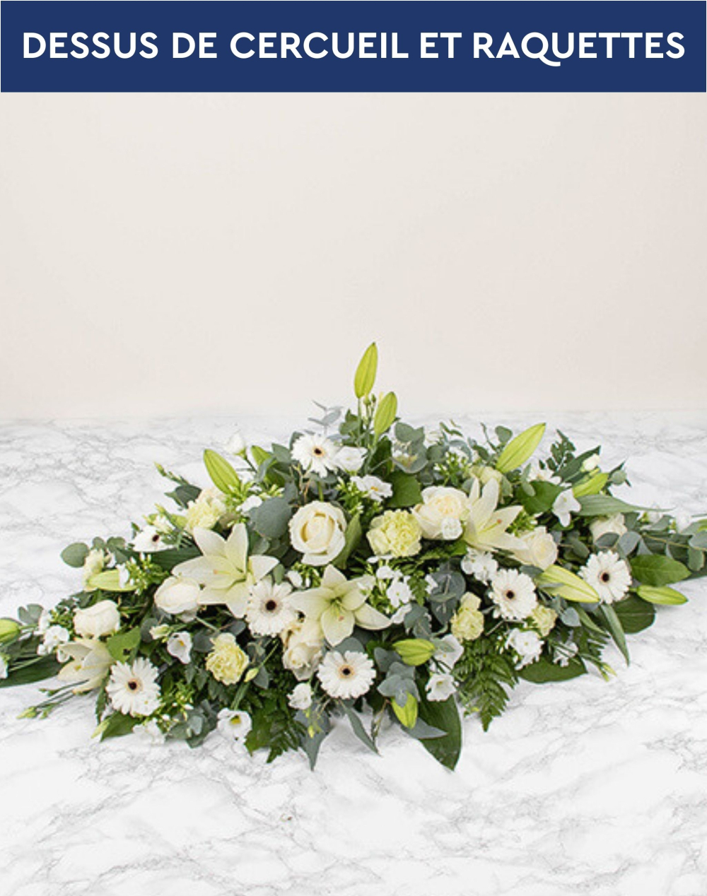 Dessus de cercueil & raquette