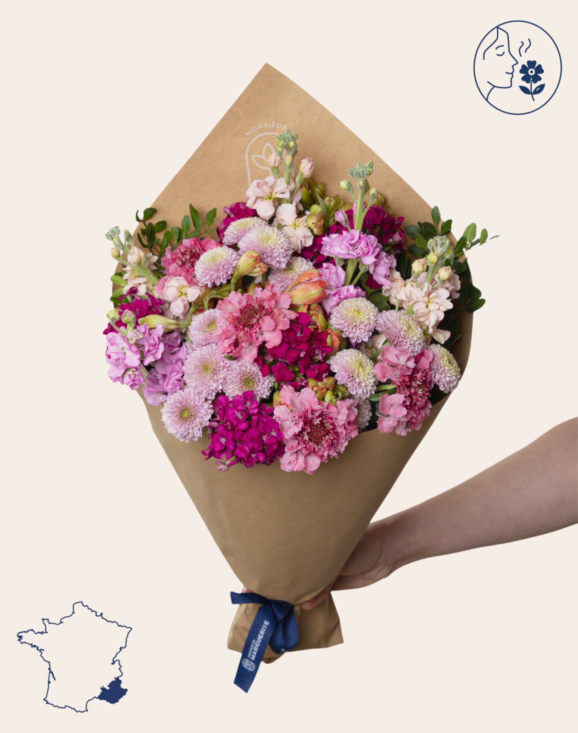 Bouquet de fleurs de saison