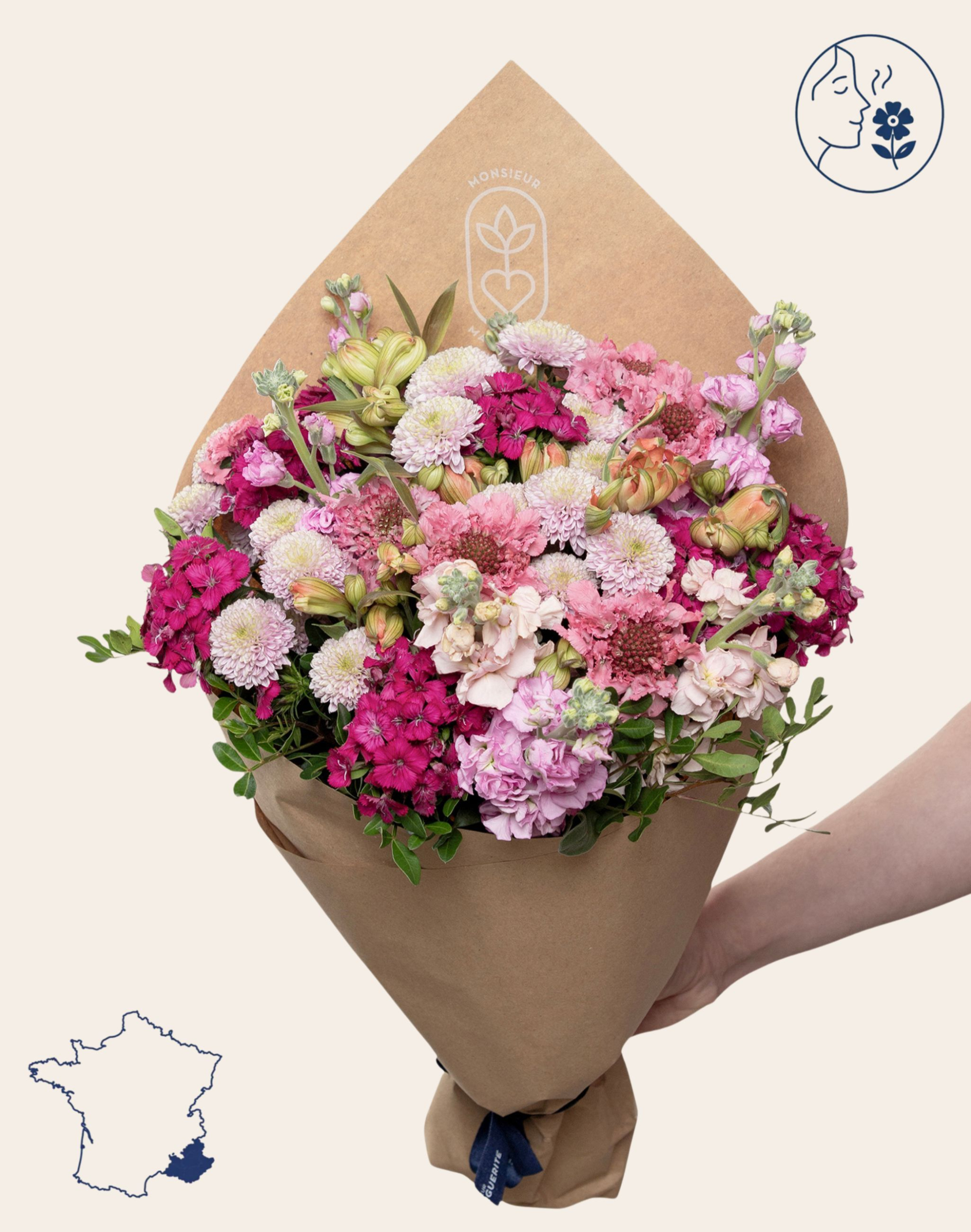 Bouquet de fleurs de saison