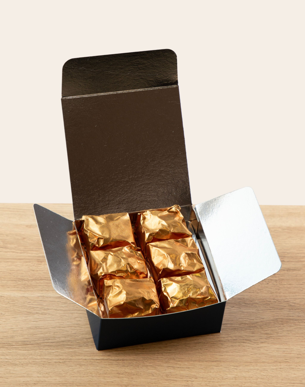 Ecrin de 6 marrons glacés