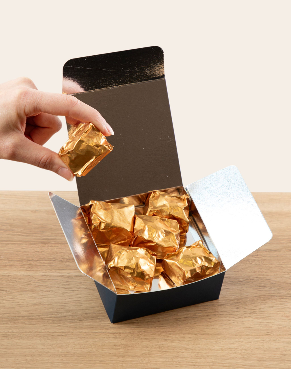 Ecrin de 6 marrons glacés