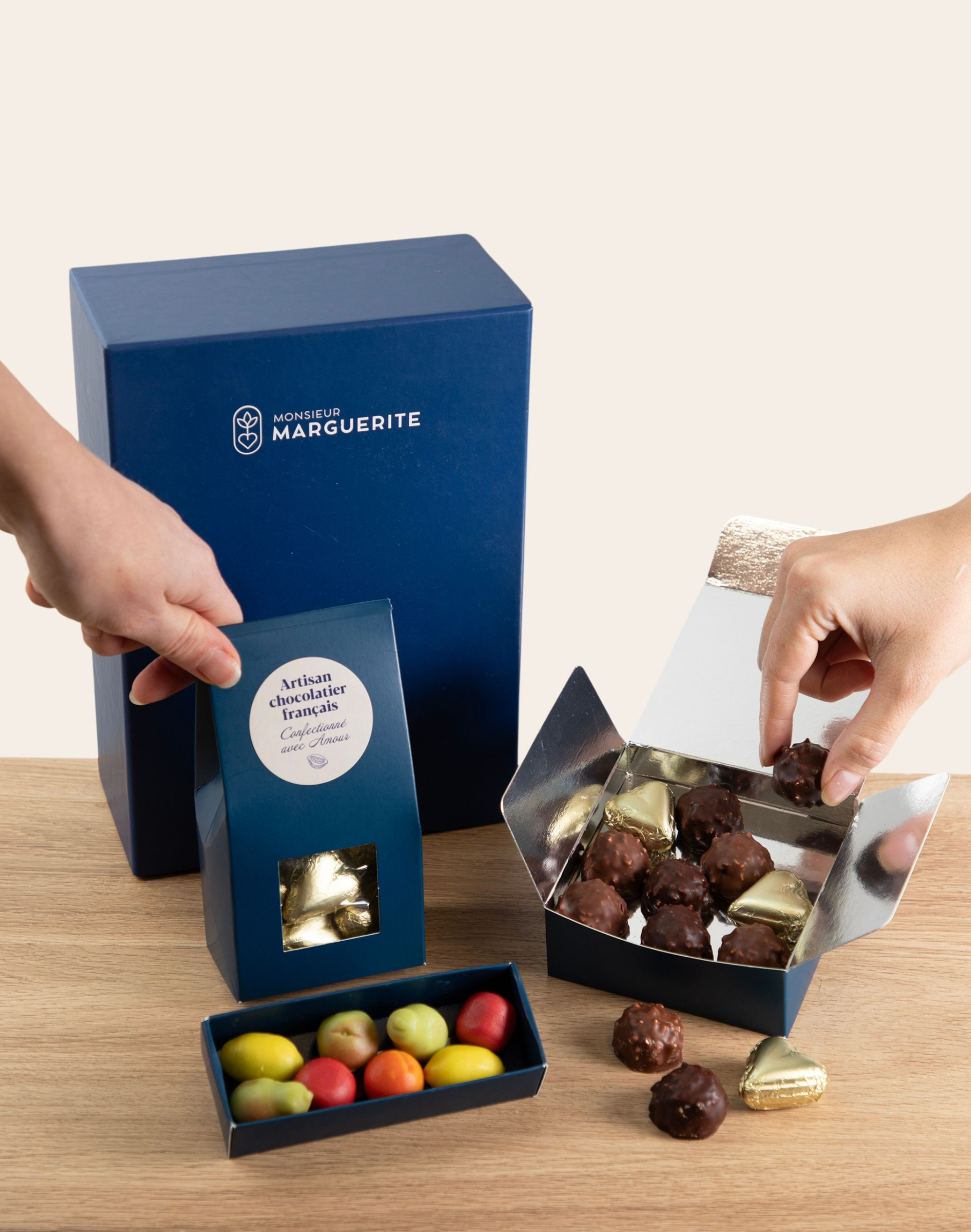 Coffret gourmand Prestige - Coeurs