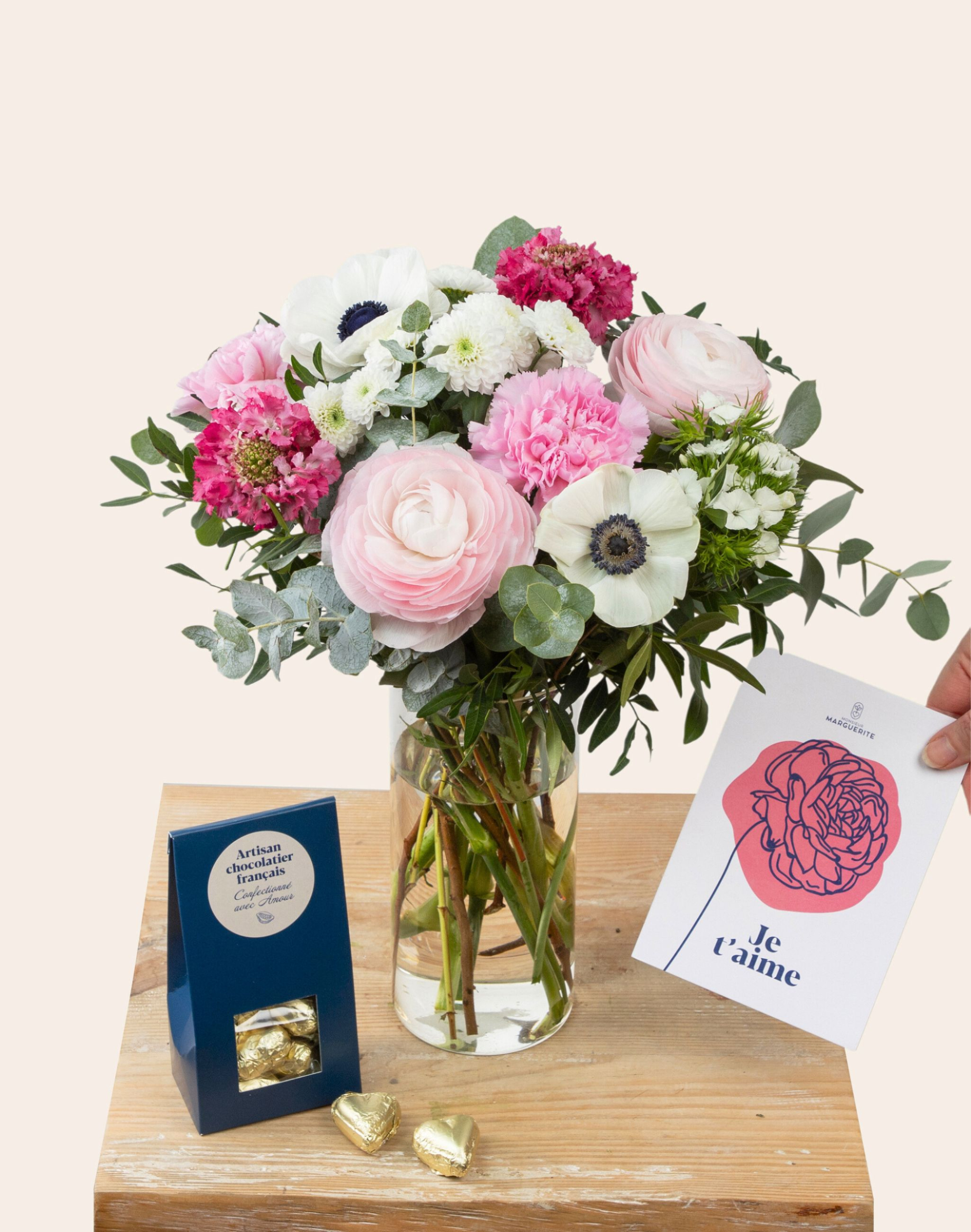 Pack Saint-Valentin - Bouquet Amour