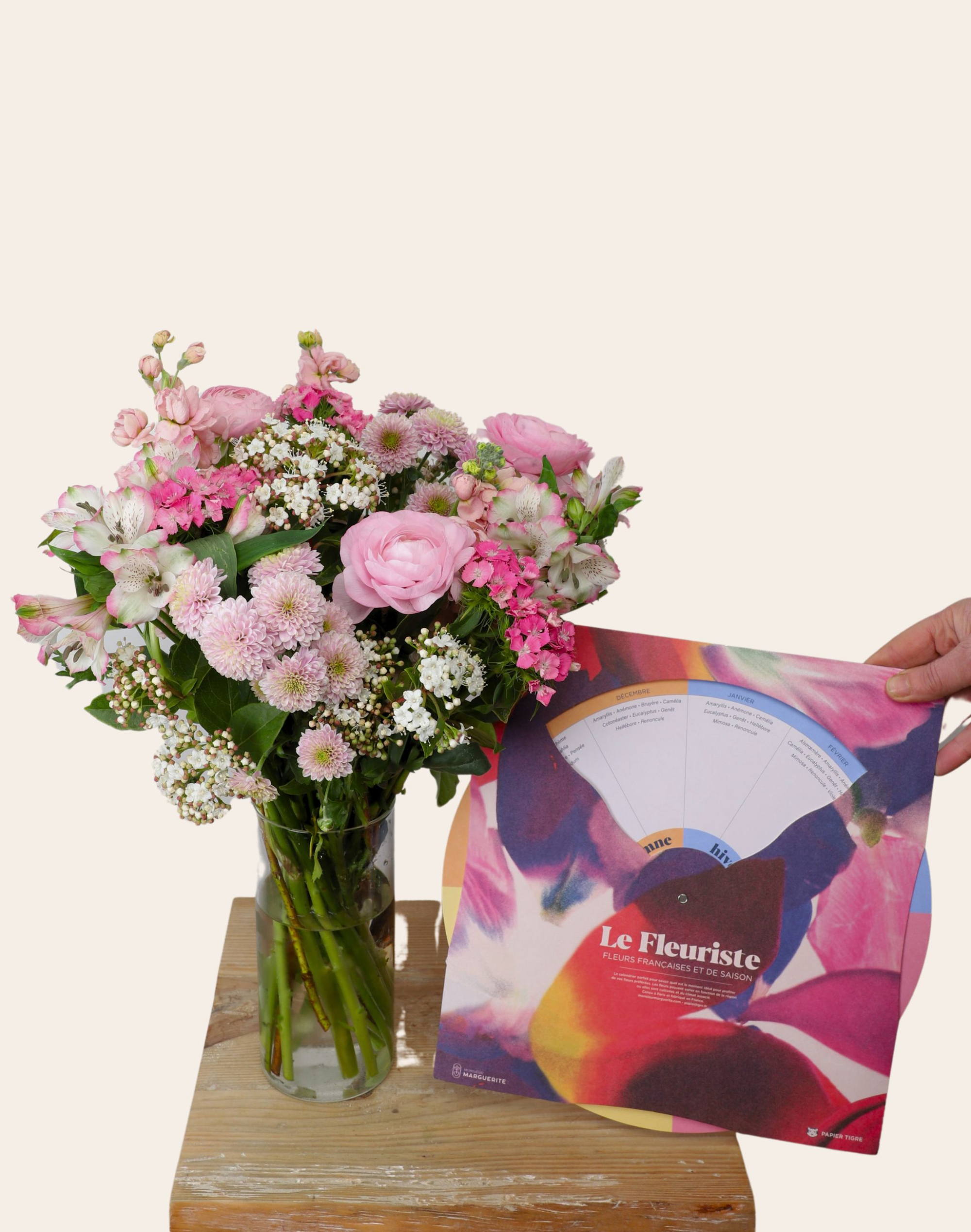 Duo bouquet de saison et Calendrier de saison