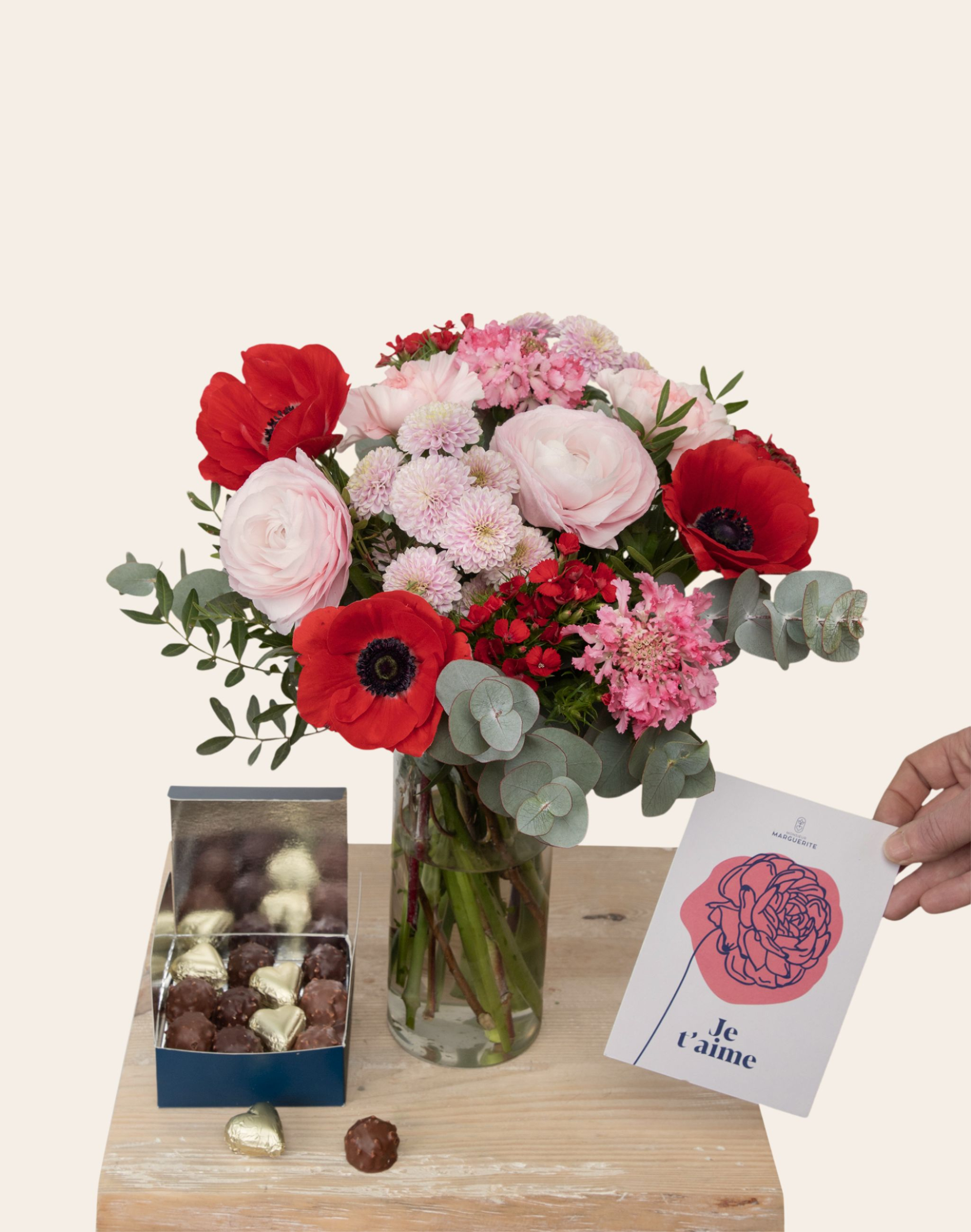 Pack Saint-Valentin - Bouquet Saint-Valentin