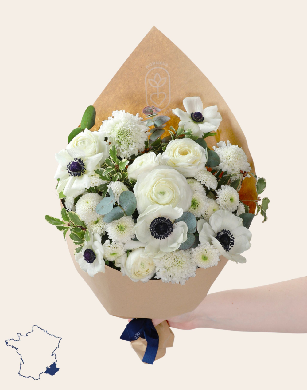Bouquet de saison - Blanc