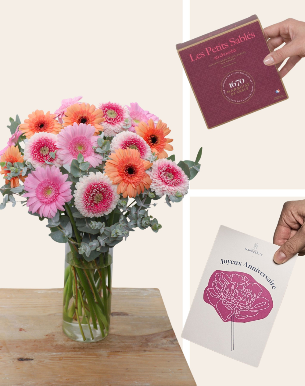Pack Anniversaire - Bouquet de Germinis
