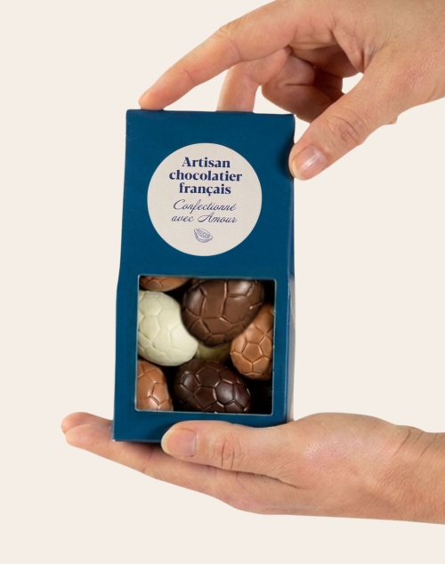 Etui d'oeufs au chocolat