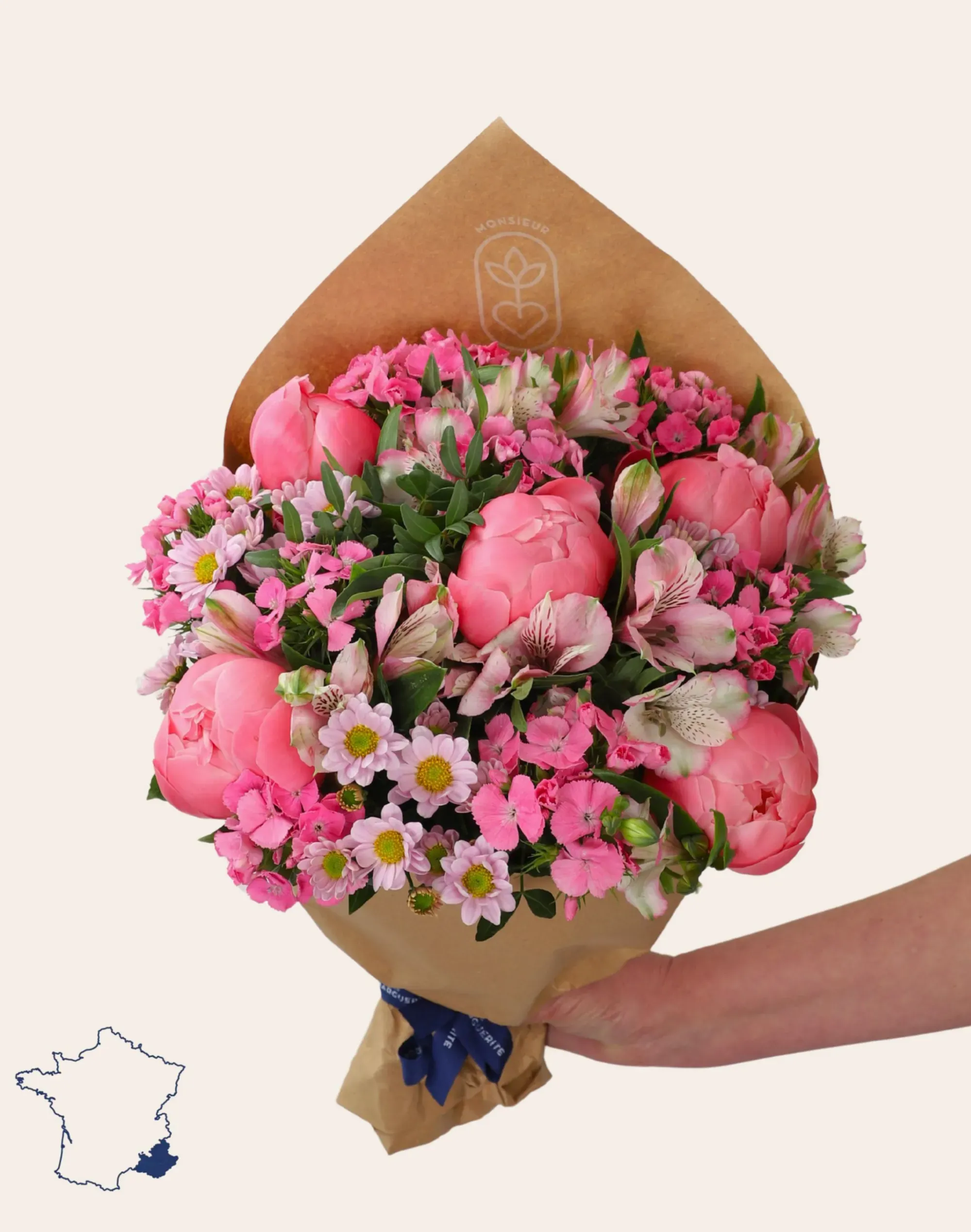 Bouquet de saison - Rose