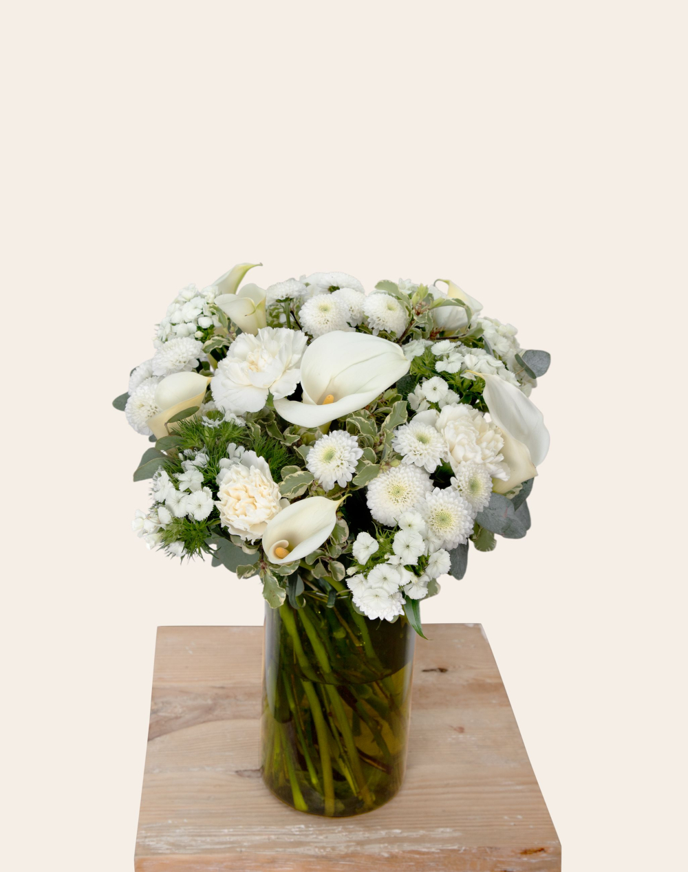 Bouquet de saison - Blanc