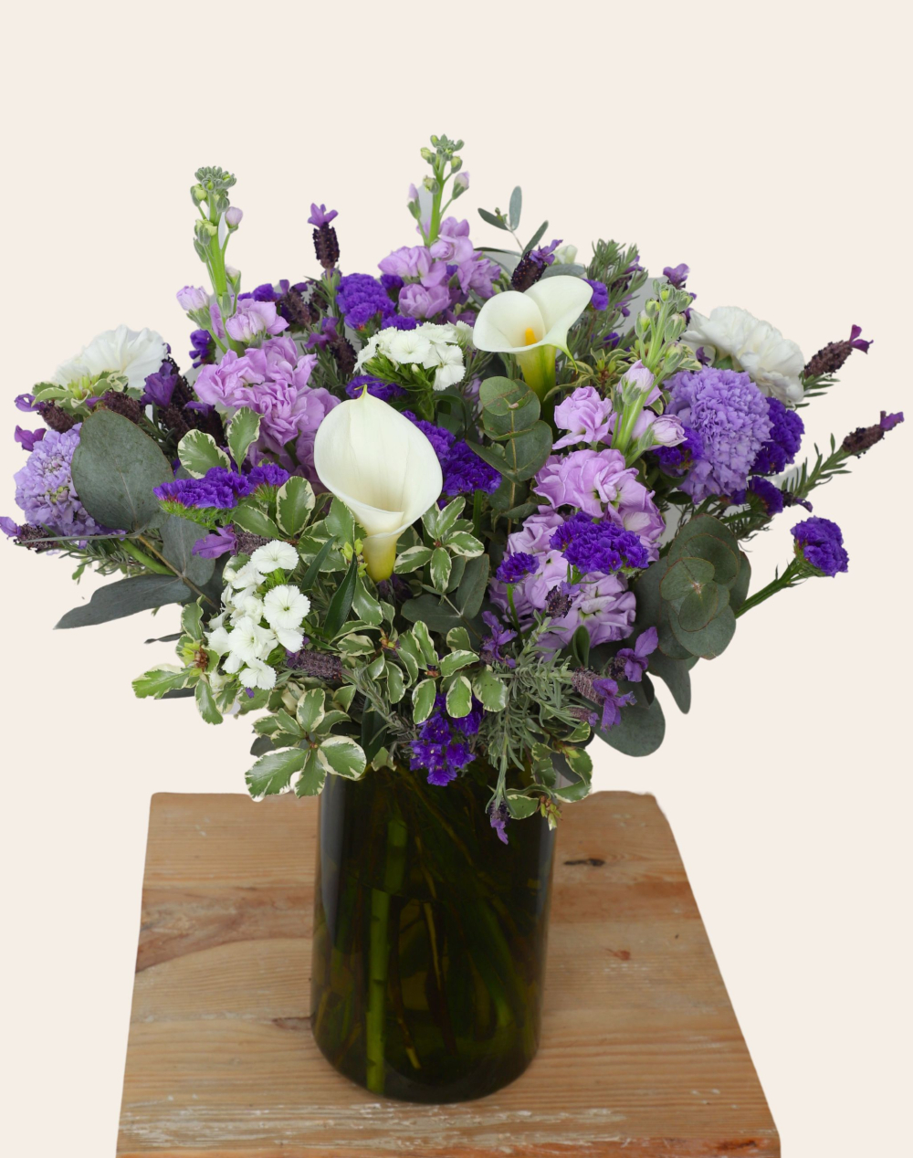 Bouquet signature - Bleu et blanc