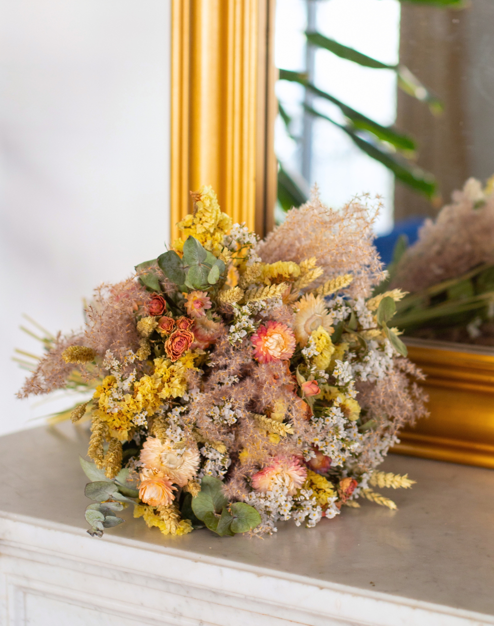 Maman chérie - Bouquet de fleurs séchées